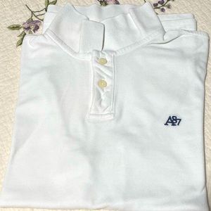 Abercrombie & Fitch white Men’s Polo